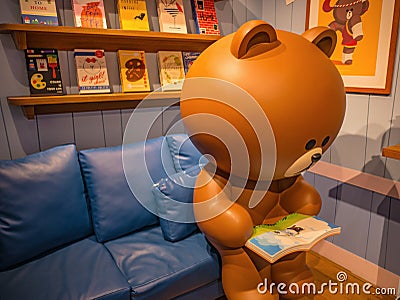 Brownâ€™s Room in Line village at siam one community mall bangkok City Thailand Editorial Stock Photo